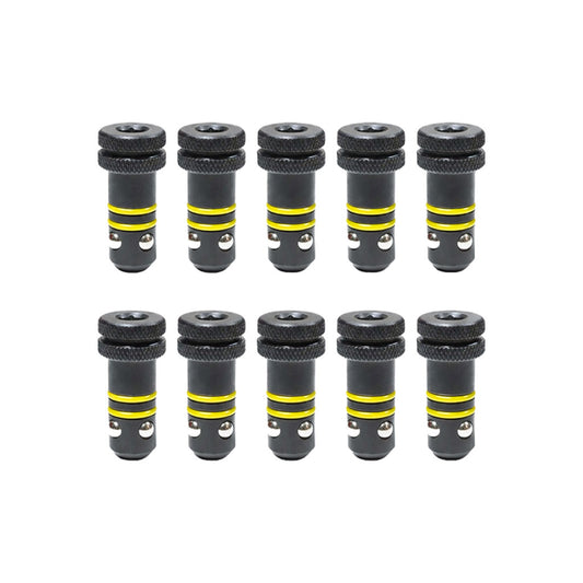 Set 10× Kugelsperrbolzen D16×24 mm – Schnelle Fixierung für Schweißtisch &amp; Lochplatte