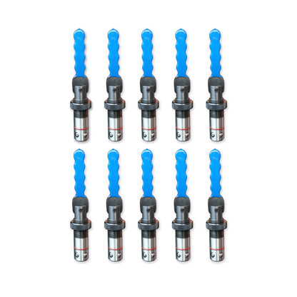 Set 10x Schnellspannbolzen mit Griff D28x50mm