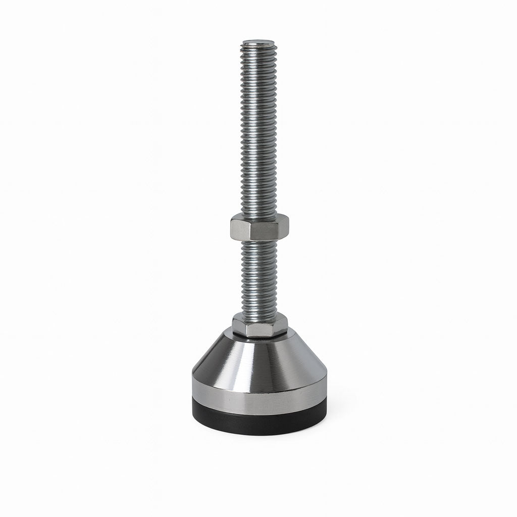 4 Stellfüße M12x100mm Ø 50mm für Schweißtisch