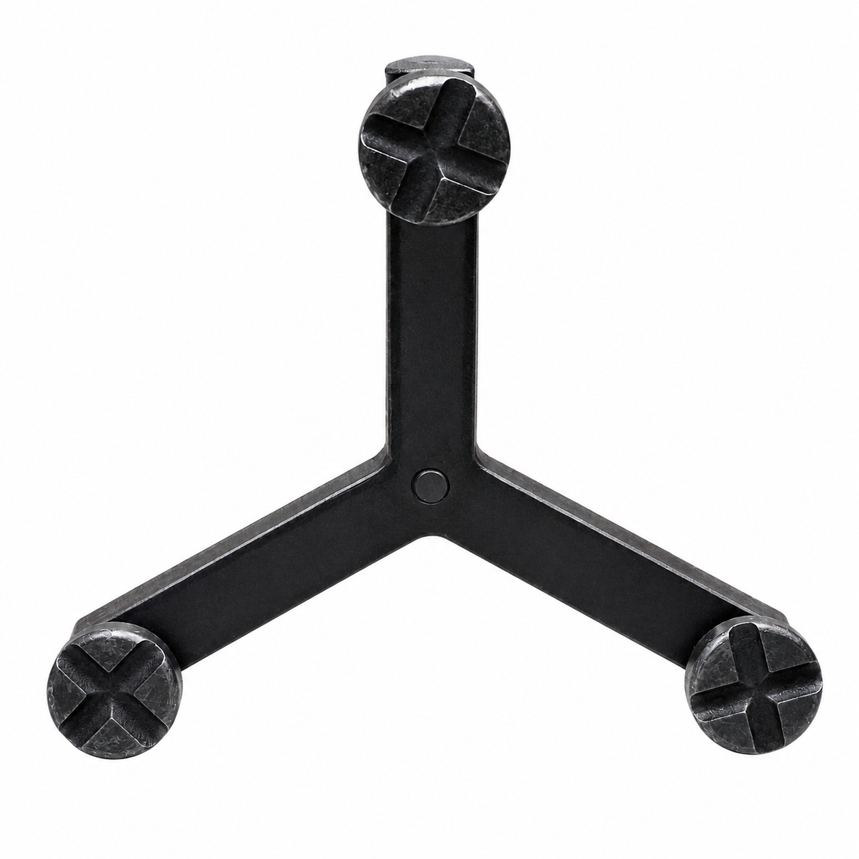 Spannbrücke 3P D28 in vertikaler Produktansicht