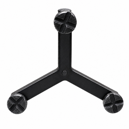 Spannbrücke 3P D28 in vertikaler Produktansicht