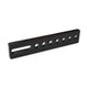 Universal-Anschlag D28 | 500x100x25mm – 1x Langloch + 7x Rundloch
