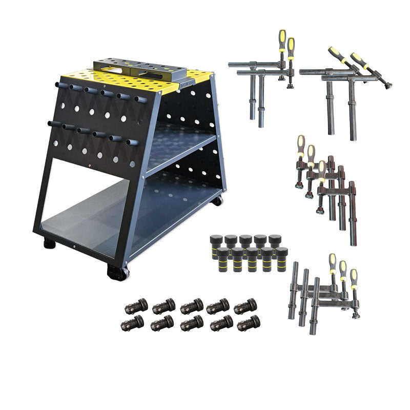 Werkzeugwagen Set – System D28 mit Kugelsperrbolzen D28x24mm